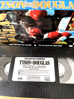 Tyson vs. Douglas Two Faces Of A Champion Vintage Boxing