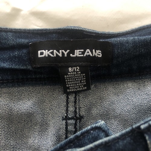 DKNY Jeans Women’s Blue Denim Short Size 8/12 - Picture 4 of 8