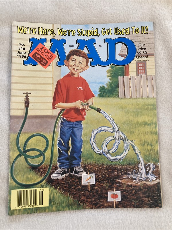 Mad Magazine No. 346 June 1996