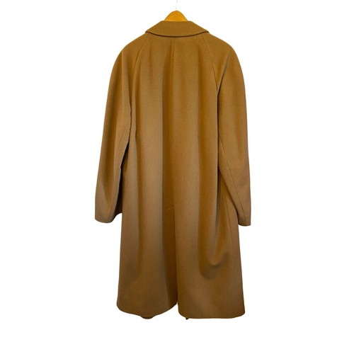 #7347 Himalaya Deluxe Tiroler Loden Brown Alpaca Wool Mens Coat size 54 - Picture 6 of 10
