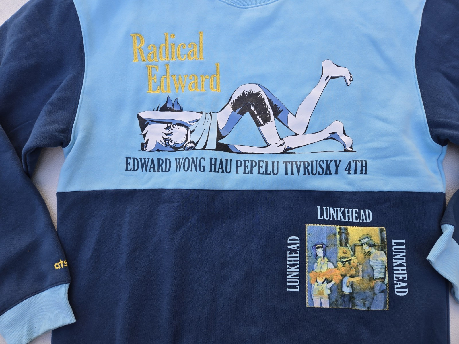 Atsuko Radical Edward & Ein Patchwork Panel Crew … - image 4