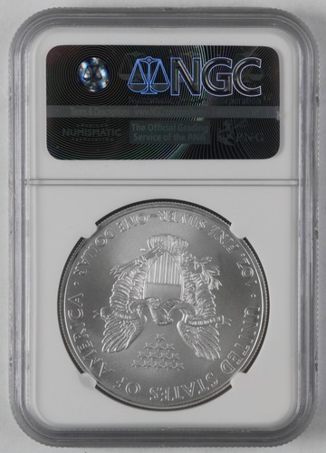 2009 $1 US Silver American Eagle NGC MS 69 - Picture 2 of 2