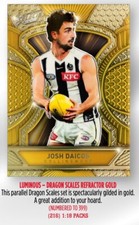 2025 AFL Footy Stars Gold Dragon Scales ###/399 - Pick your card