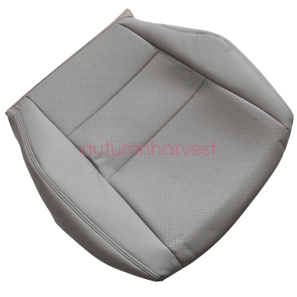 Cubierta de asiento delantera perforada gris para Acura RDX 2007 2008 2009 2010 2011 2012 Foto 4 de 4