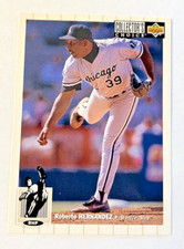 1993 Upper Deck Collector's Choice MLB #134 Roberto Hernandez Chicago White Sox