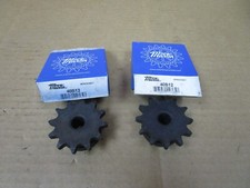 NEW LOT OF 2 MARTIN SPROCKET 40B12 1/2" BORE