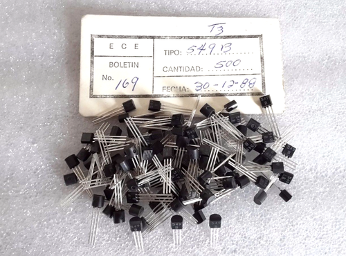 20 pcs BC549B new Generic Small Signal Low noise Transistors NF 2..3 dB - Picture 4 of 5