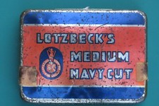 Blechdose - Rarität - Selten - Lotzbeck's Medium Navy Cut