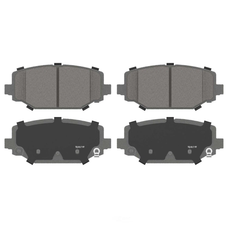 Pastillas de freno de disco traseras de cerámica ThermoQuiet Wagner para Dodge Grand Caravan 12-19 Foto 3 de 4