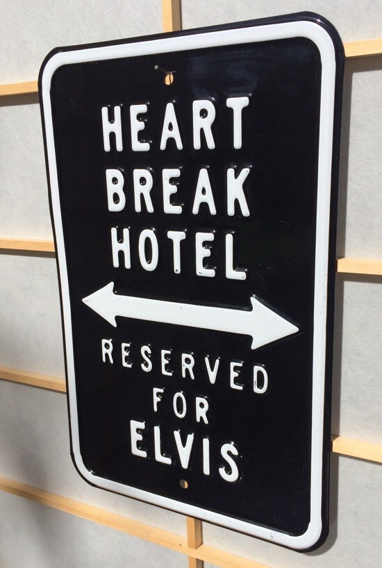 HEART BREAK HOTEL RESERVED FOR ELVIS PRESLEY Record King Parking