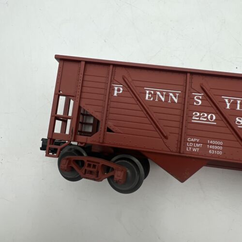 ATLAS O GAUGE PENNSYLVANIA #220889 50 TON WAR EMERGENCY HOPPER W/COAL LOAD EUC! - Picture 2 of 22