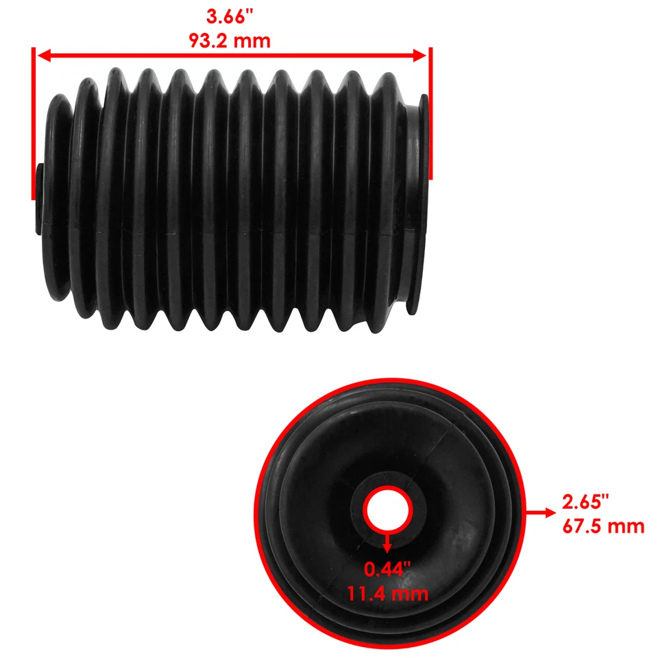 Kit de bota de piñón y cremallera para Polaris Ranger Crew 900 900-6 2012-2015 Foto 3 de 4