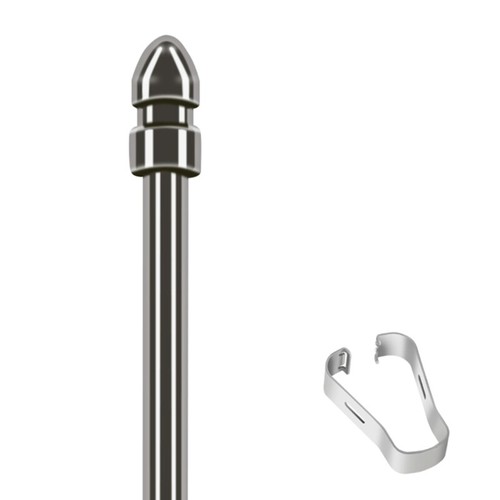 Smooth Inks Flow Metal Pen Refill Conical Thread with Clip for Remarkable Scribe - 第 1/8 張圖片