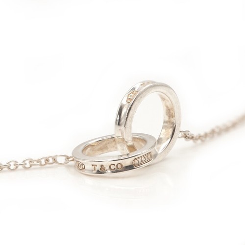 Tiffany & Co. 1837 Silber ineinandergreifende Kreis Kette Armband (20356-NRXH) - Bild 3 von 11