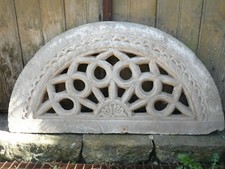 Ancien imposte / moucharabieh de porte indienne