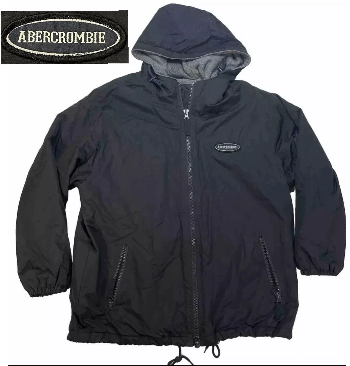 Abercrombie & Fitch Nylon Outer Shell Coats, Jackets & Vests