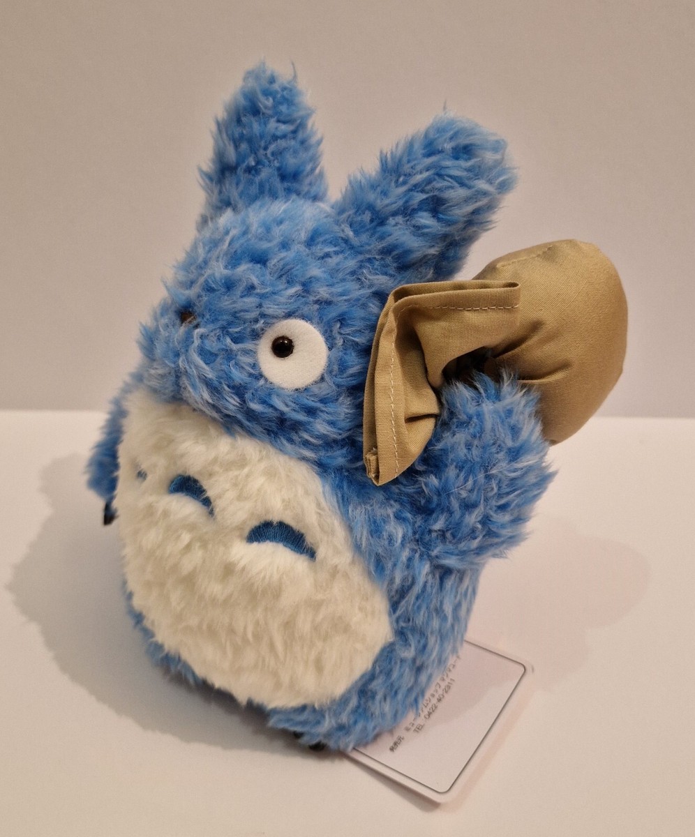 Blue Totoro PLUSH Embroidered Tag 