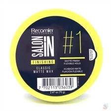 SalonIn Recamier Wax Matte Finishing and Styling Hair #1| Saloon in Cera Mate