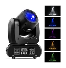 HOLDLAMP 100W Moving Head DJ Lights Rotating 18-Facet Prism Stage Lighting 7 ...