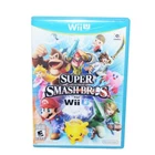 Nintendo Wii U Super Smash Bros Video Game Disc Case Manual Multiplayer E 10+
