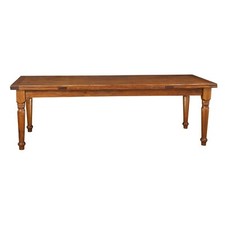 Biscottini Table En Bois Salle À Manger Séjour Rectangulaire Extensible Country