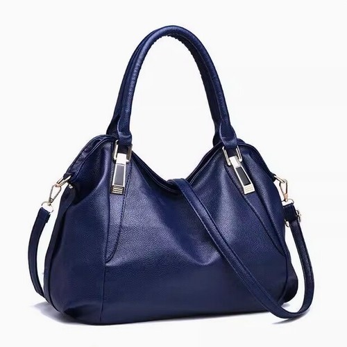 Ladies Designer Soft Faux Leather Slouchy Hobo Handbag Tote Shoulder Bag - Picture 15 of 18