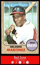 1968 Topps - #578 Orlando Martinez EX
