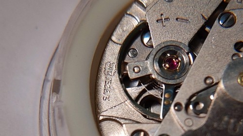 Genuine Wittnauer movement wristwatch D11VA1 INT 7526/3, Jubilee. day date grey - Picture 6 of 8