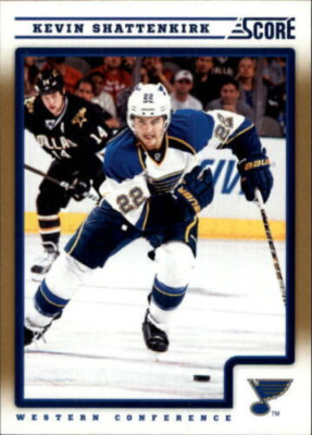 2012-13 Score Gold Rush SP #410 Kevin Shattenkirk St. Louis Blues NrMt/Mt