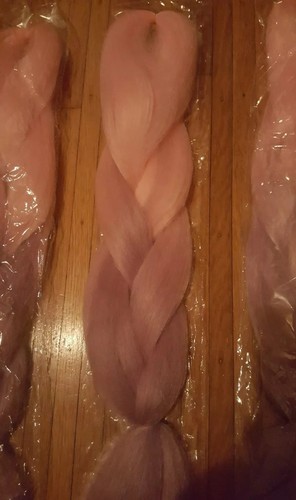 32" Ombre Kanekalon Jumbo Braiding Synthetic Hair Extension Twist Braids 165g. - Picture 2 of 3