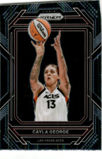 2023 Panini WNBA Prizm #58 Cayla George Base Aces