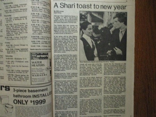 Jan 1, 1984 Minneapolis Tribune TV Mag(SHARI BELAFONTE-HARPER/KELLY FOXTON/HOTEL - 第 4/12 張圖片