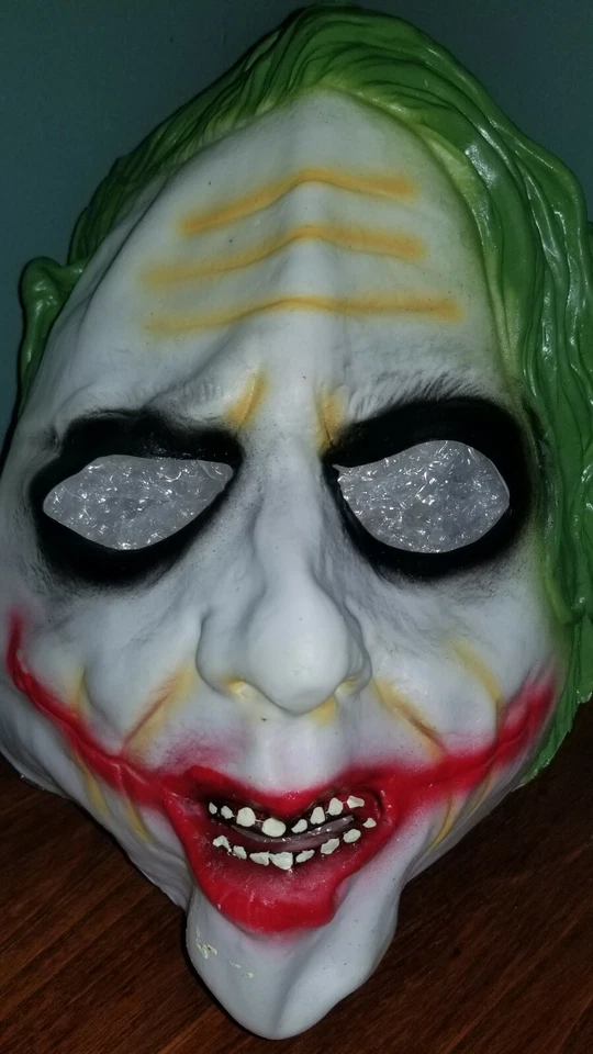 Disfraces de rubíes DC Comics 2008 máscara de látex The Joker talla adulto Foto 2 de 4