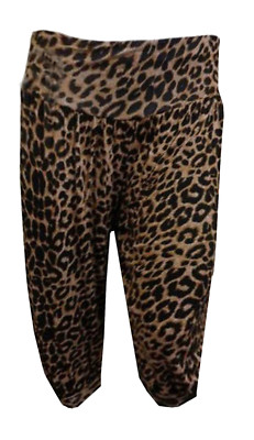 Pantaloni Harem Baggy Corti Da Donna ALI BABA 3/4 Estate Taglia 8-26 - Foto 5