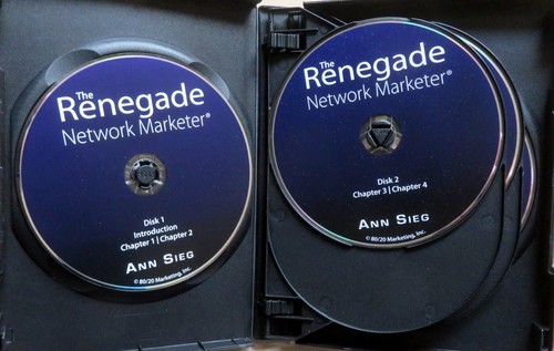 THE RENEGADE NETWORK MARKETER - Ann Sieg - 6 CD Set - Picture 2 of 2