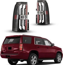 Tail Lights Full LED FOR 2015-2017 Chevy Suburban Tahoe Brake Assembly Lamps