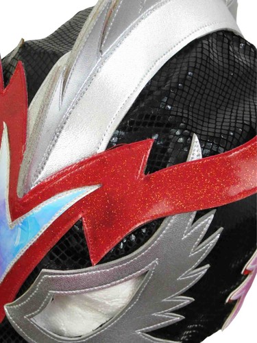 Máscara de Lycra Luchador Lucha Libre Mexicano Grado Profesional Dragon Lee - Imagen 5 de 6