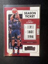 2021-22 Panini Contenders Game Ticket Anniversary Edition Kyle Lowry Miami Heat