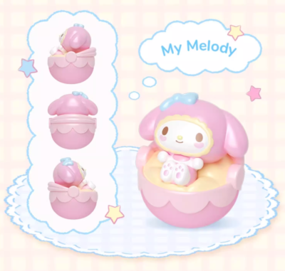 💡Moetch Mini x Sanrio Characters Baby Cradle - Set of 3 Mini