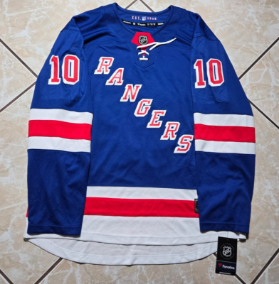 NWT Fanatics Artemi Panarin #10 New York Rangers Blue Hockey