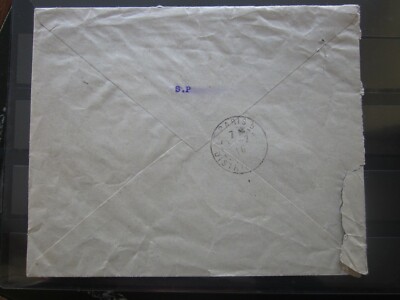 Enveloppe Recommandée Ancienne - France 1924, Circulée Dijon-Gagny