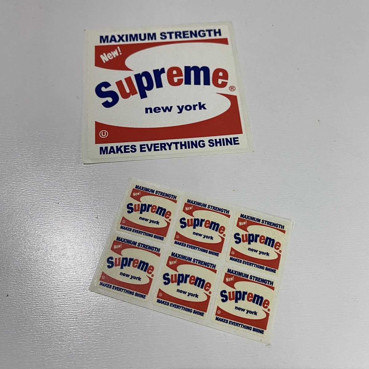 Supreme 2001 Brillo Sticker Set | eBay UK