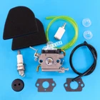 Carburetor Air Filter Kit For Husqvarna 122C 122LDX 122LK 22cc String Trimmer