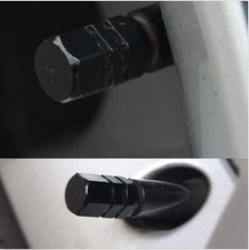 Aluminum 4x Tire Wheel Rims Stem Air Valve Caps Tyre Annex Car Truck Black Bike Aluminum 4x Tire Wheel Rims Stem Air Valve Caps Tyre Annex Car Truck Black Bike