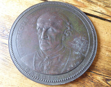 Large bronze plaque  CARDINAL HENRY EDWARD MANNING 1808-1892