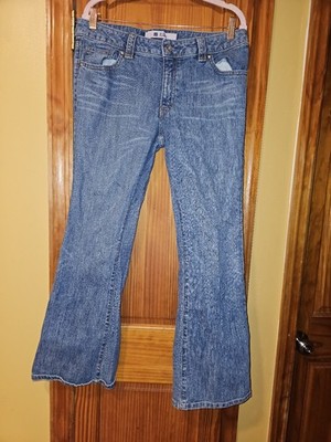 Gap Blue Jeans Women s Size 12A Curvy Flare Zipper Fly Blue Denim Pants