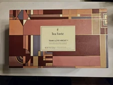 Tea Forte Frank Lloyd Wright Gift Set Cafe cup tray 10 handcrafted Tea Infusers