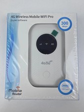 Mobile Router 4G Wireless Mobile WIFI Pro Super Software 300Mbps Factory Sealed