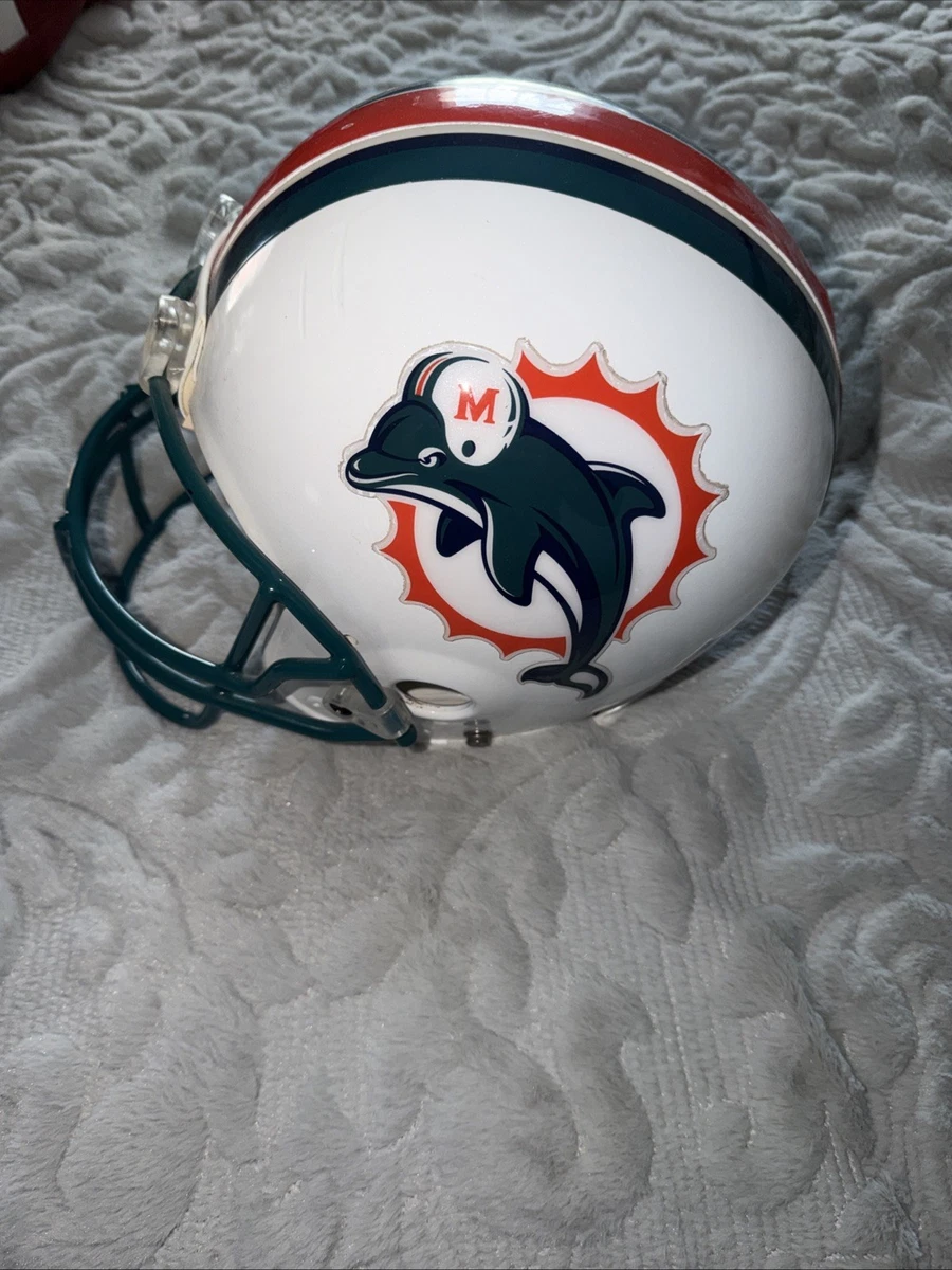 マイアミドルフィンズ　ヘルメット マイアミ ドルフィンズ スナック ヘルメット - 幅 9.25 x 高さ 10 x