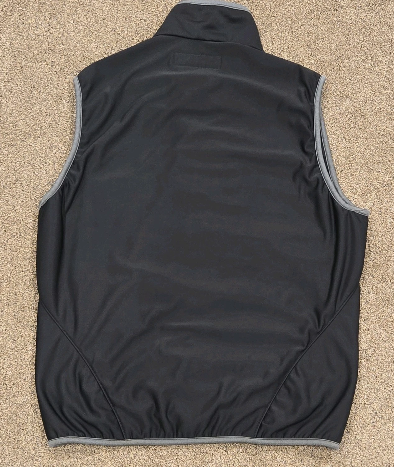 Phenix Mock Neck Midweight Sleeveless Zipper Pockets Ski Vest, Medium, Black EUC - product detail image 8